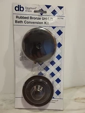 DEARBORN K27RB Rubbed Bronze Uni-Lift Waste and Overflow Bath Tub Conversion Kit