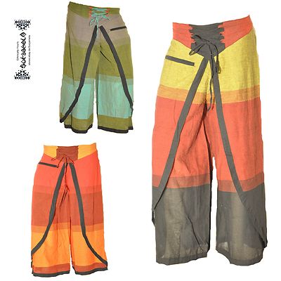 Trouser skirt pants ethno India inde nepal goa hippie psy pantalon pant-skirt yoga L