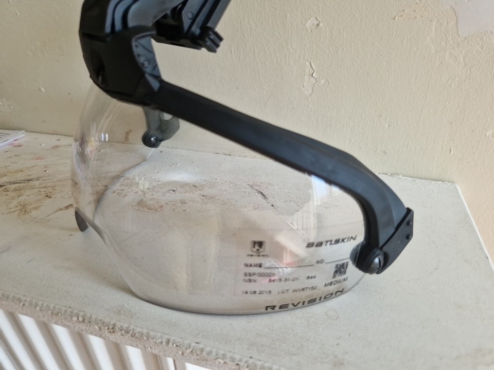 BRITISH ARMY VIRTUS HELMET VISOR BATLSKIN REVISION COBRA MILITARY