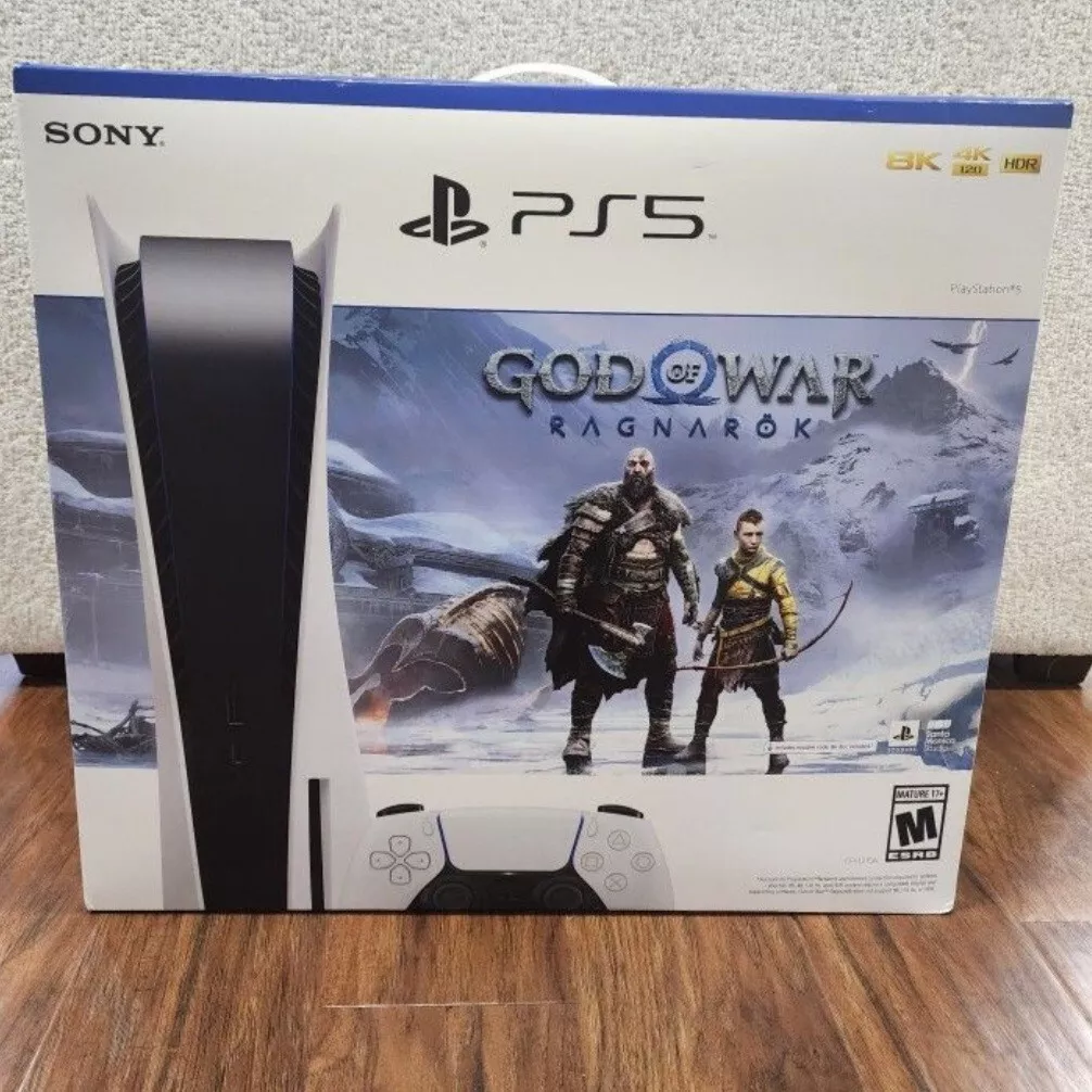 Sony PlayStation 5 Console - God of War Ragnarok Bundle