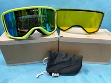 Giro Sagen Snow Goggles, Glow Green / Loden Green S2 - Bonus Lens - Yellow