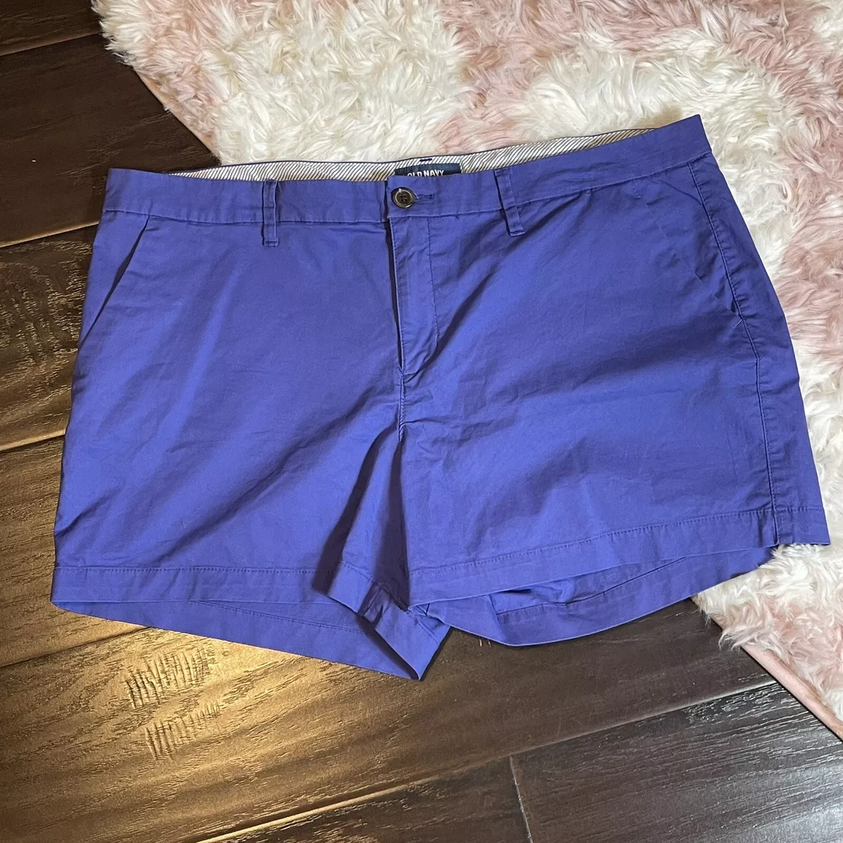 Old Navy every day purple shorts women s plus size 16 4 inseam