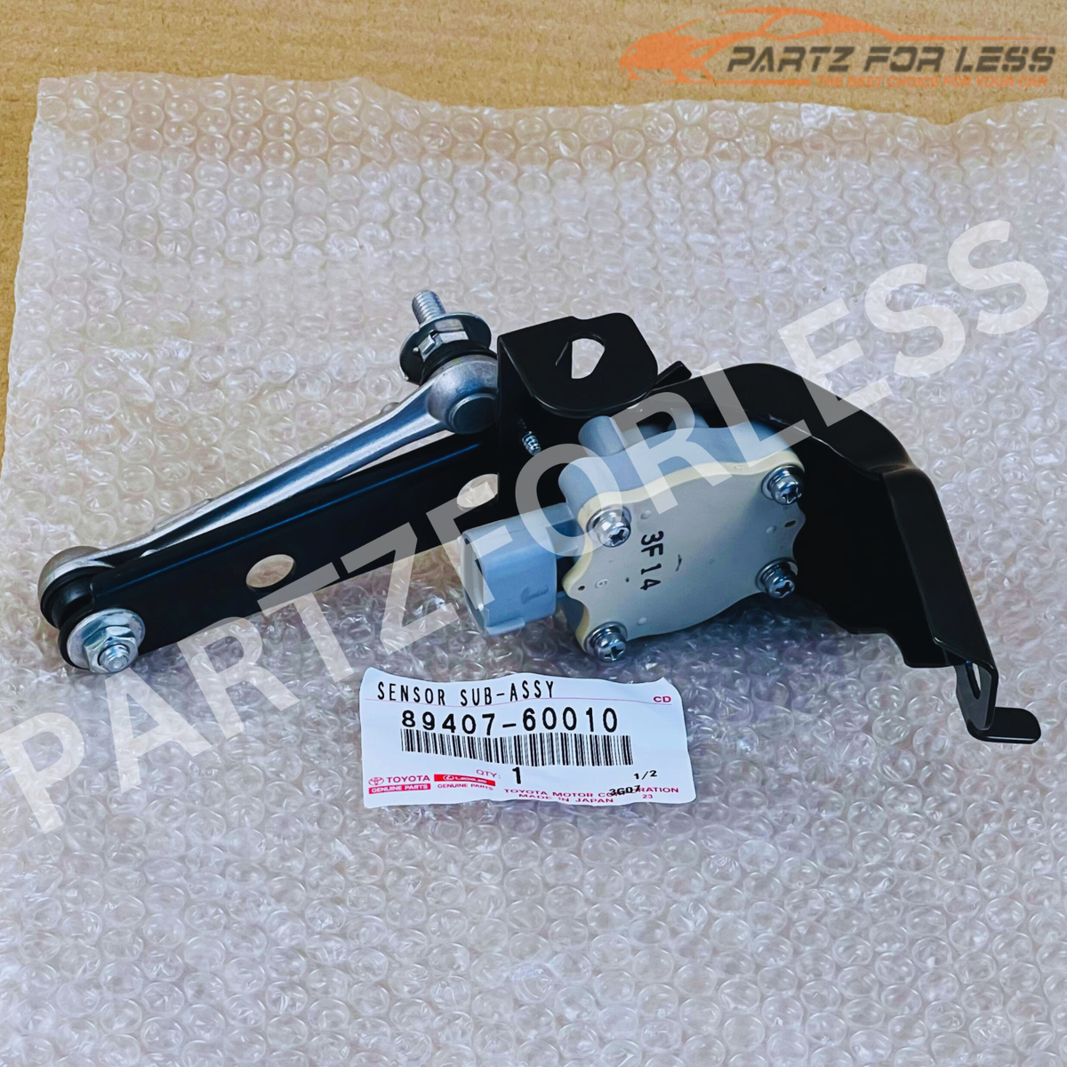 89407-60010 TOYOTA GENUINE SENSOR SUB-ASSY, HEIGHT CONTROL, REAR