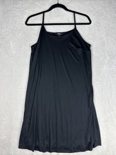 Simply vera wang black Camisole sleepwear nightwear size M Dress Slip Lingerie