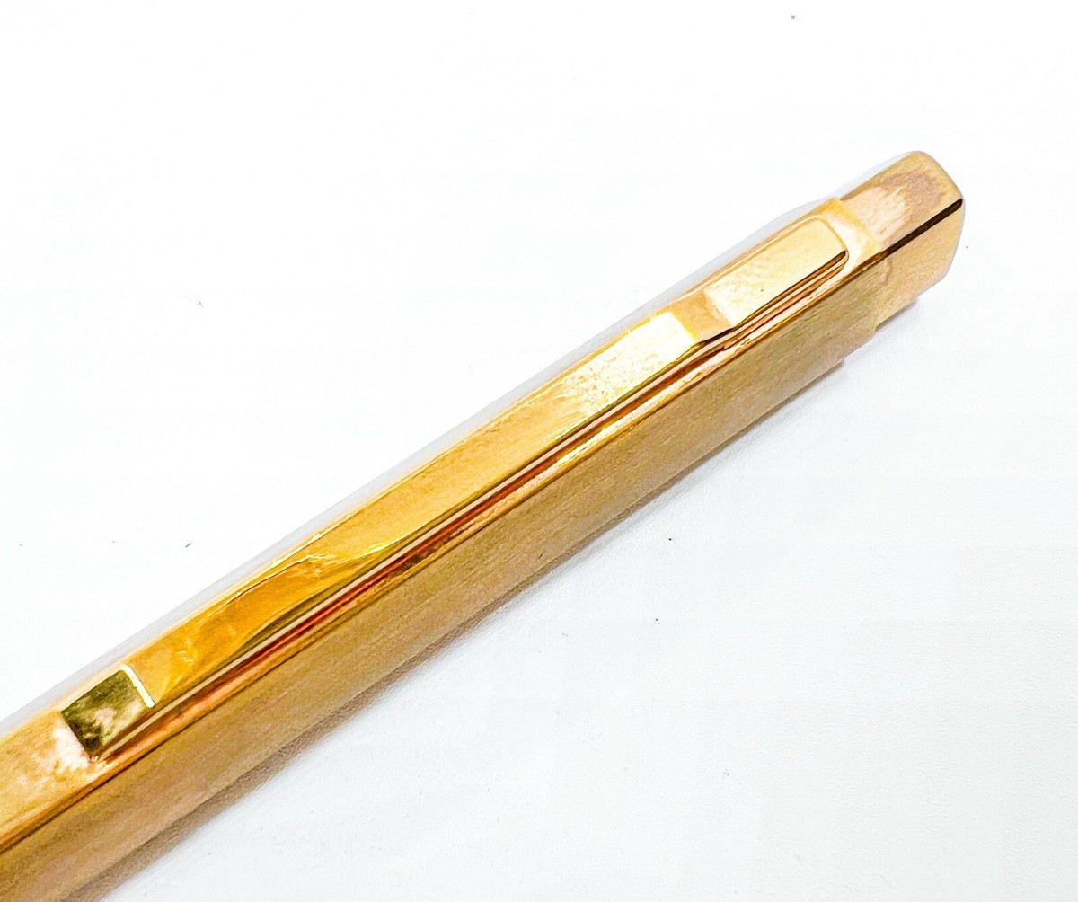 [FaB] Golden Tipple CF 3枚 MONTBLANC Triangle Three Side Ballpoint Pen Gold Plated Free