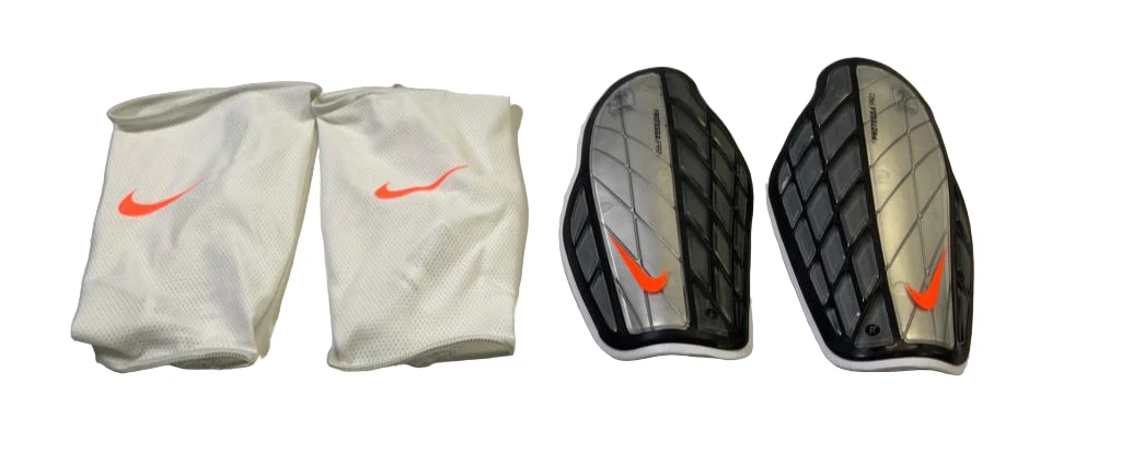 klinker Wiskundige Voorwaarden Nike Protegga Pro Shin Guard- White/Orange/Gray, X-Small | eBay