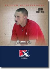 50-Count Lot 2007 Will Middlebrooks TriStar Rookies Mint R