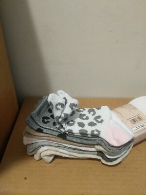 CAPELLI KIDS  Girls Socks sz. 13-5 M/L 6 Pairs  