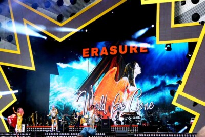 Erasure  Andy Bell Vince Clarke Performing In Concert London Photograph Picture