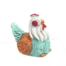 Factory Direct Craft Miniature Sitting Chicken | 6 Pieces