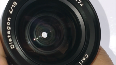 Top Mint] CONTAX Carl Zeiss Distagon T* 18mm F4 MMG Wide Angle