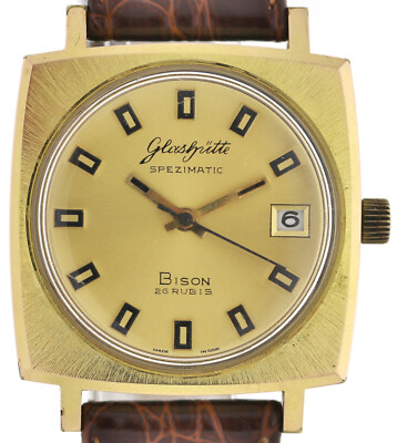 GUB Glashütte Spezimatic Bison 75 Automatic Herren Vintageuhr