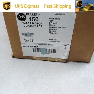 AB 150-F43NBD Smart Motor Controller 150-F43NBD NewUPS Expedited Shipping AB