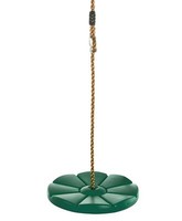 Swingan Cool Disc Swing With Adjustable Rope (Fully Assembled), Mint Green