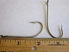 50 Matzuo open eye oshaugnessey hooks 6/0 sea armor needle sharp NICE BASS