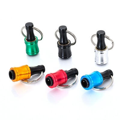 6Pcs Hex Shank Quick Release Keychain Screwdriver Drill Bit Holder Bits Set 1/4