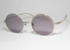 John Lennon Round Eyewear Glasses Frame JL548 col.2 Silver/Gray 49 21-142 W/Case