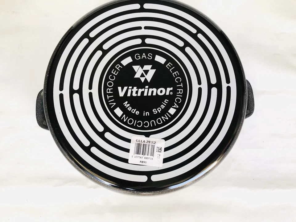 Pentola antiaderente in ACCIAIO RIVESTIMENTO in PIETRA GAS INDUZIONE VITRINOR - Immagine 4 di 4