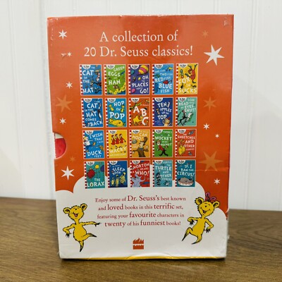 Dr. Seuss A Classic Case 20 Book Set Box Collection Pack NEW | eBay