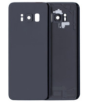 Back Cover Glass With Camera Lens Compatible For Samsung Galaxy S8 Service Pack