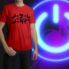 Funny Cute Anime Cartoon No Game No Life Mens Crew Neck Tee Unisex T-Shirt