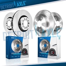 12.28'' Front 11.25'' Rear Disc Brake Rotors for Audi A3 VW Eos GTI Jetta Passat