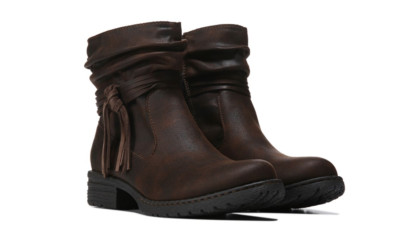 NEW BORN B.O.C MAX BROWN ANKLE BOOTIES BOOTS WOMENS 7.5 Z45823