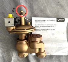 ORBIT 57065 3/4" in. AUTO BRASS ANTI-SIPHON VALVE "NEW NO BOX"
