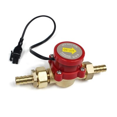 Water Flow Sensor Switch HT-30 AC 0-110V 0.2A G3/4 ''-3/4'' ThreadWater Flow Se...