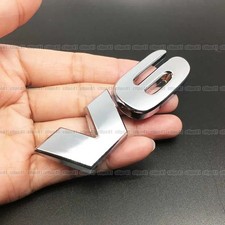 Car Styling V6 Engine Logo 3d Metal Emblem Rear Trunk Badge Sticker Decal Silver Car Styling V6 Engine Logo 3d Metal Emblem Rear Trunk Badge Sticker Decal Silver