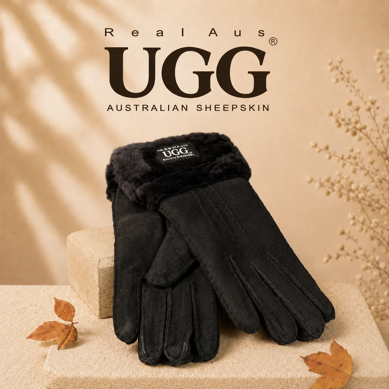 Women's Sheepskin Gloves image 10