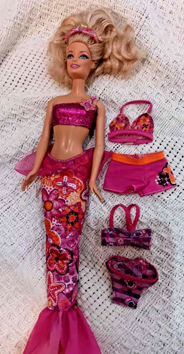 Pink Hair Barbie Merliah Summer Barbie In A Mermaid Tale Merliah