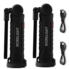 Uimoso Rechargeable LED Work Light with 1200mAh Battery and Magnetic Base