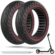 Shock-Resistant Solid Scooter Tire 10x2.5 Tubeless Wheels