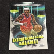 2023-24 Topps Cosmic Chrome - Extraterrestrial Talent Shai Gilgeous-Alexander 🔥