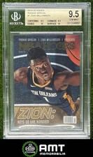 Zion Williamson RC BGS 9.5 2019-20 Panini Hoops Rookie Special Pelicans 6691