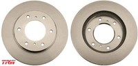 2X Bremsscheibe TRW DF4920 2 Bremsscheiben Vorderachse Vorne FüR Mitsubishi