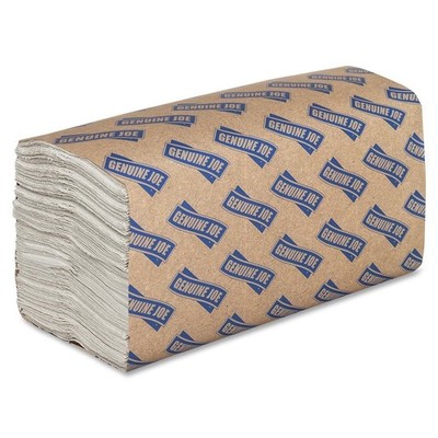 C-Fold Hand Towels, 1-Ply, 10'' x 13'', 2400 Sheets/Pack, 12 Count