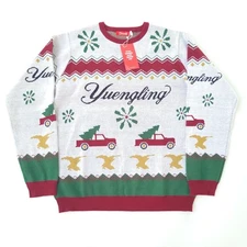 NWT Yuengling Sweater XL Men Brewery Novelty Knit Beer Holiday Ugly Christmas