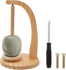 Yarn Holder for Knitting and Crocheting, Yarn Ball Holder, Yarn Spindle Dispe...