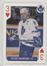 1995-96 Bicycle NHL Hockey Aces Box Set Doug Gilmour #3H HOF 0i6
