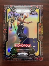 2024 Panini Prizm Monopoly WNBA #60 Diamond DeShields Red Classic Icons
