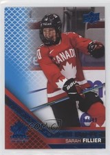 2022 Team Canada Juniors Prospectus Momentous Electric Blue Sarah Fillier 1p1a