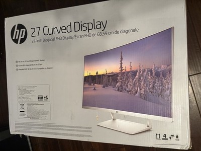 HP Z4N74AA 27-inch FHD Curved Display Monitor AMD FreeSync, 5ms, 60Hz, HDMI