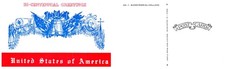Vintage Postcard Bicentennial Greetings United States of America 1976