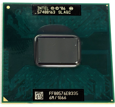 Intel Core 2 Duo E8335 2.66GHz SLAQC Socket P Mobile CPU Processor Tested