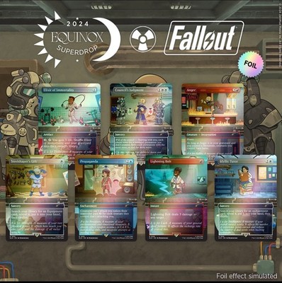 Magic the Gathering (MTG) Secret Lair x Fallout: S.P.E.C.I.A.L (Foil)