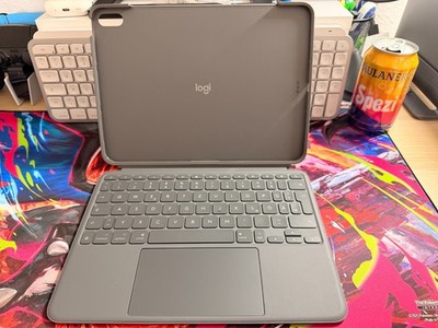 LOGITECH Combo Touch für iPad Air 11 Zoll (M2, M3, M4), iPad Air (5. Generation)