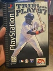 Triple Play 97 (Sony PlayStation 1), Rare Long Box, CIB, Good, Tested/Playable