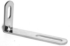 Mirror Bracket L Shape Chrome Metal Adjustable Slots 3 X 1-12 X 34 Gg33180bp Mirror Bracket L Shape Chrome Metal Adjustable Slots 3 X 1-12 X 34 Gg33180bp